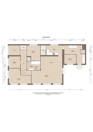 Floorplan - Populierstraat 1A, 4142 EA Leerdam